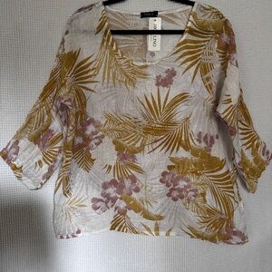Linen Top/Blouse made in Italy